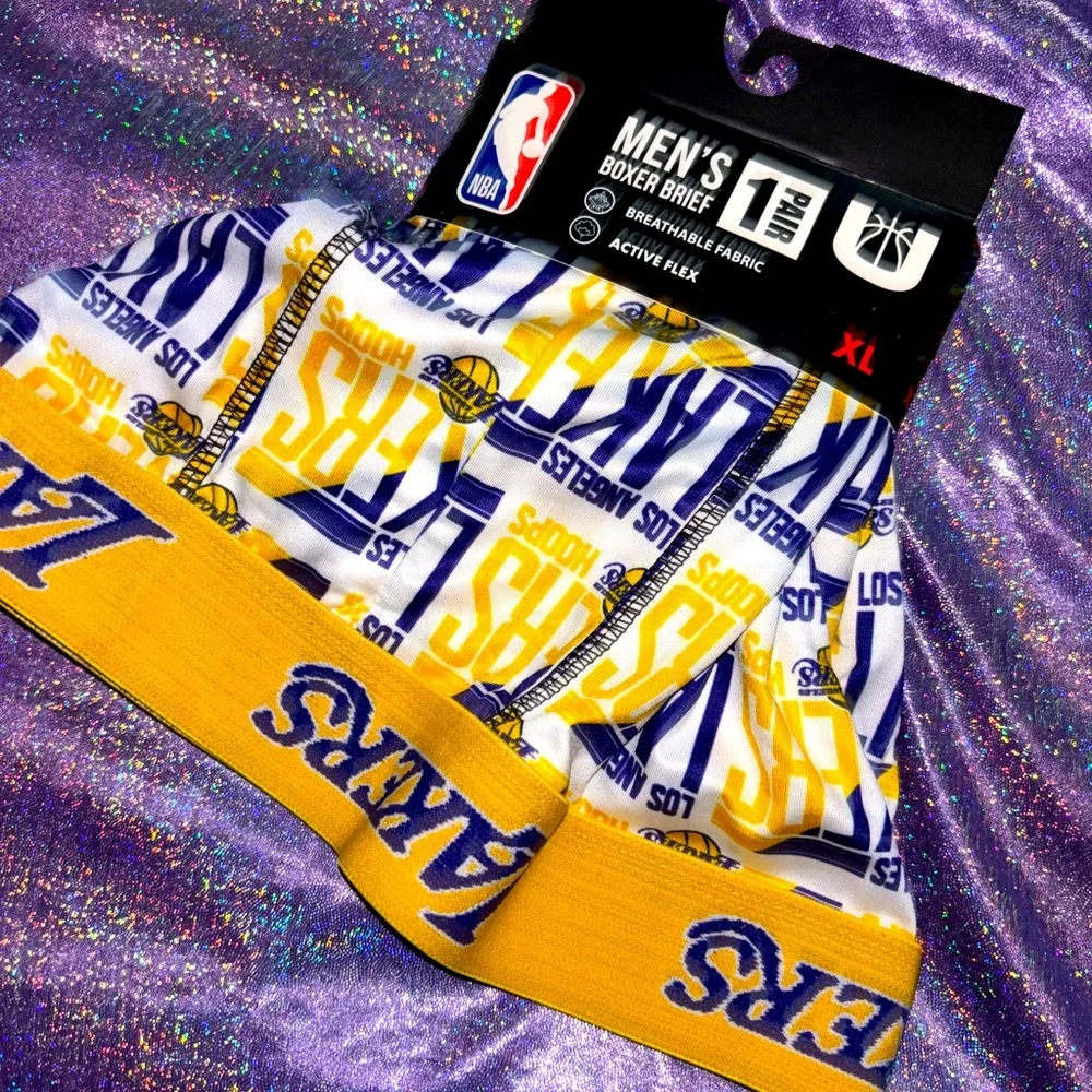 Mens LA Lakers Boxers